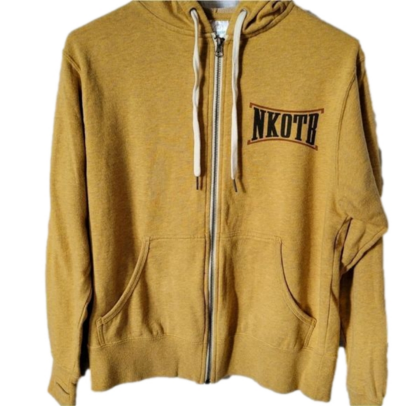 NEW Kids on the Block NKOTB 2015 Tour Mix Tape Zipper Hoodie Small EUC - Picture 1 of 9